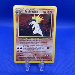 Typhlosion 18/111 Neo Genesis Holo LP - WOTC - Vintage - Pokemon Card - Image 1