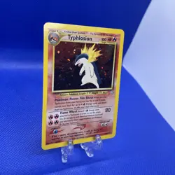 Typhlosion 18/111 Neo Genesis Holo LP - WOTC - Vintage - Pokemon Card - Image 3