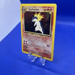 Typhlosion 18/111 Neo Genesis Holo LP - WOTC - Vintage - Pokemon Card - Image 4