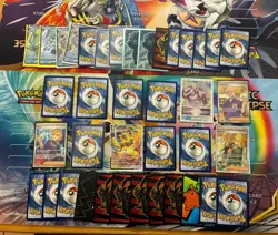 Pokemon Card Lot Full Art Alt Art Fire Arceus Palkia Darkrai 39 Cards - Image 2