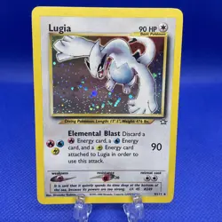 Lugia - 9/111 - Pokemon Neo Genesis Unlimited Holo Rare Card WOTC LP - Image 1