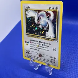 Lugia - 9/111 - Pokemon Neo Genesis Unlimited Holo Rare Card WOTC LP - Image 3