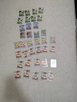 Lot of 37 Illustration Rare Pokemon Cards English - Image 2
