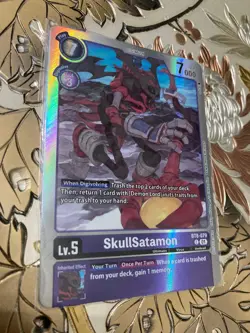 Digimon Card Game BT8-079 C SkullSatamon Alt Art Sealed - Image 1