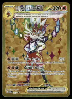 Cinderace ex - 163 Promo Holo NM Pokemon SV: Scarlet & Violet Promo Cards - Image 1