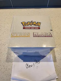 Pokemon Card Game TCG Cyrus Klara Premium Tournament Collection Sealed Display - Image 1