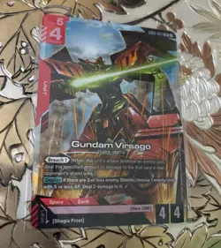 Gundam TCG Card Game Dual Impact GD02-037 LR Gundam Virsago - Image 1