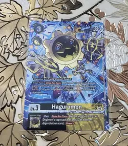 Digimon Card Game Box Topper Alt Art Hagurumon BT22-054 Cyber Eden - Image 1