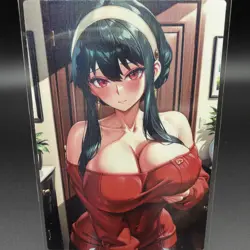 Yor Forger Anime Waifu Card Doujin ACG Goddess Holo - Image 1