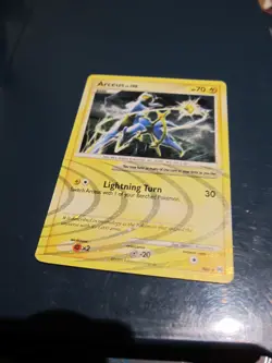 Arceus LV.100 AR6 Holo Rare Pokemon Card LP - Image 1