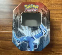 Empty pokemon trading card game tin - Image 1