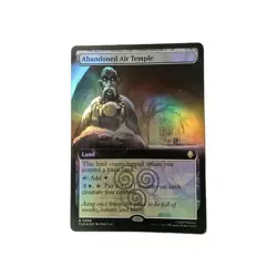 1x Abandoned Air Temple Foil Extended Art R MTG Avatar: The Last Airbender NM x1 - Image 1