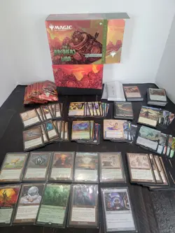 MTG Brothers' War Collector Booster Box + Gift Bundle English Foil 195166151243 - Image 1