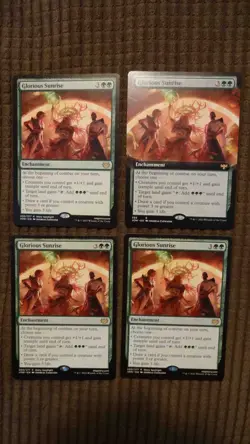 Magic: the Gathering / MtG Glorious Sunrise x4 Mixed Sets - Image 1