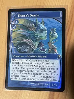 Mtg Thassas Oracle Foil Mystery Booster 2 NM Magic The Gathering - Image 1