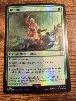 MTG Magic The Gathering Rancor FOIL Tough Pull! - Image 1