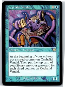 Magic the Gathering Cephalid Vandal Torment x1 MTG Free Shipping! - Image 1