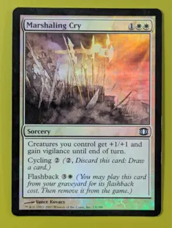 FOIL Marshaling Cry x1 Future Sight 1x Magic the Gathering MTG - Image 1