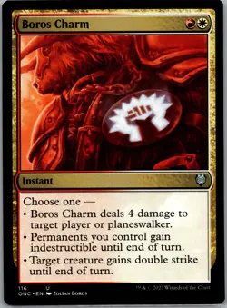 Commander: Phyrexia: All Will Be One #116 Boros Charm - Image 1