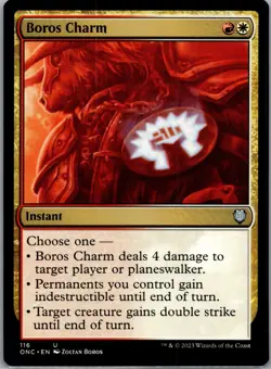 Commander: Phyrexia: All Will Be One #116 Boros Charm - Image 1