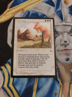 Cleansing MTG The Dark Rare White Sorcery Slightly Played x1 GG7 - Image 2
