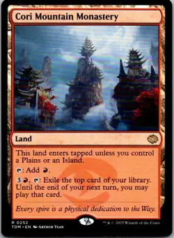 Cori Mountain Monastery Tarkir: Dragonstorm MTG NM - Image 1