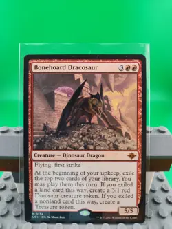 Bonehoard Dracosaur Lost Caverns of Ixalan MTG - Image 1