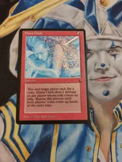 Mana Clash MTG The Dark Rare Red Sorcery Slightly Played x1 GG7 - Image 1