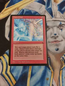 Mana Clash MTG The Dark Rare Red Sorcery Slightly Played x1 GG7 - Image 2