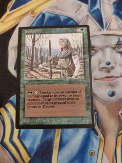 Tracker MTG The Dark Rare Green Creature Near-Mint x1 GG7 - Image 1