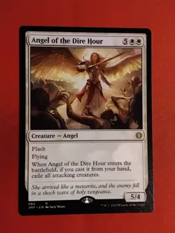 MTG - Angel of the Dire Hour RARE Jumpstart (JMP) #085 - Unplayed Mint+ - Image 1
