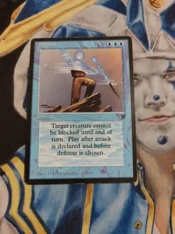 Teleport MTG Legends Rare Blue Instant Moderately Played x1 GG1 - Image 1