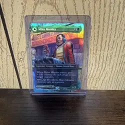 MTG Spider-Man Miles Morales (0200) (Borderless) Foil - Image 1