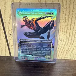 MTG Spider-Man Miles Morales (0200) (Borderless) Foil - Image 2