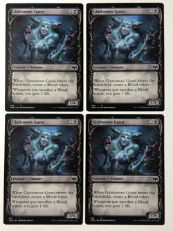 x4 Gluttonous Guest VOW 292 MTG Innistrad: Crimson Vow (Showcase) - Image 2