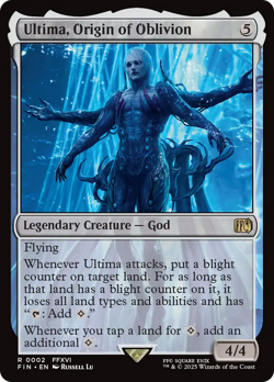 x1 Ultima, Origin of Oblivion FIN Final Fantasy MTG 2 M/NM 1x - Image 1