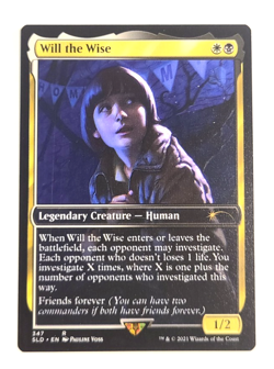 MTG - English - Will the Wise - NM Non-Foil - Secret Lair - MTG Card_2 - Image 1