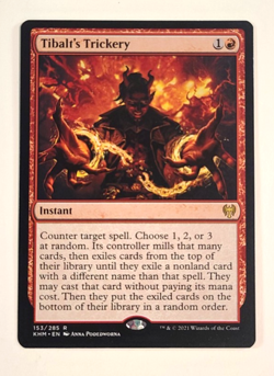 Tibalt's Trickery - 163/285 - Kaldheim - Near Mint - Rare - MTG Card_2 - Image 1