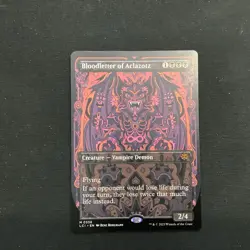 Bloodletter of Aclazotz 0336 Borderless Mythic Lost Caverns MTG NM Free Ship - Image 1