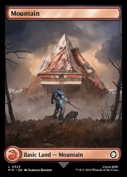 Mountain (851) X1 SURGE FOIL-NM/M- Universes Beyond: Fallout - Image 1