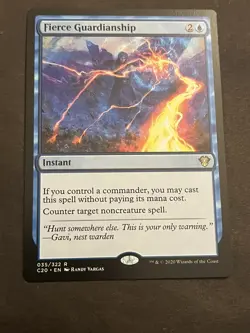 Magic the gathering mtg Fierce Guardianship - Image 1