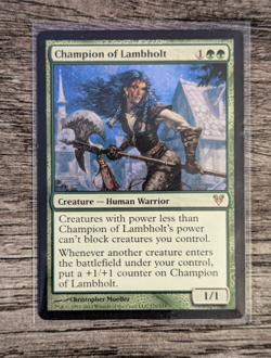 MTG: Champion of Lambholt (Avacyn Restored)(Rare) - Image 1