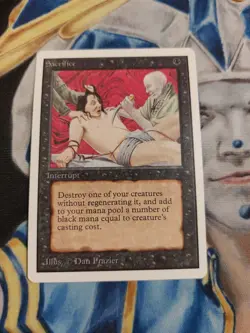 Sacrifice MTG Unlimited Uncommon Black Instant Near-Mint x1 GG10 - Image 1