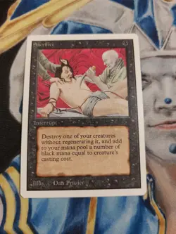 Sacrifice MTG Unlimited Uncommon Black Instant Near-Mint x1 GG10 - Image 2