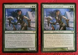 MTG Champion of Lambholt x2 NM ~Avacyn Restored (Magic)*Free Shipping* - Image 1