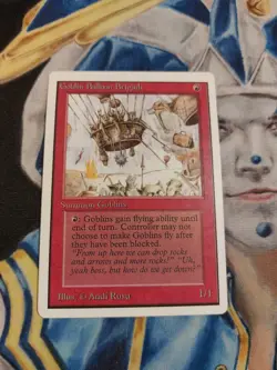 Goblin Balloon Brigade MTG Unlimited Uncommon Creature Slightly Played x1 GG9 - Image 2
