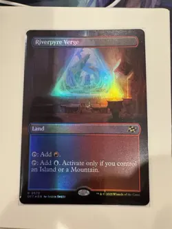 Riverpyre Verge (Borderless) Aetherdrift Foil - Image 1