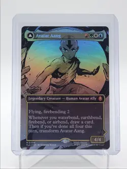 AVATAR AANG 2025 MTG AVATAR: THE LAST AIRBENDER MYTHIC RARE Q6027 - Image 1
