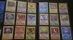 Pokemon Team Rocket Complete Set 83/82 Unlimited WOTC 2000 Dark Charizard MP-NM - Image 4