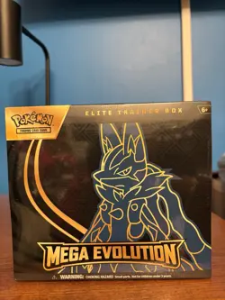 POKEMON MEGA EVOLUTIONS ELITE TRAINER BOX BRAND NEW FACTORY SEALED TCG ETB RARE! - Image 1
